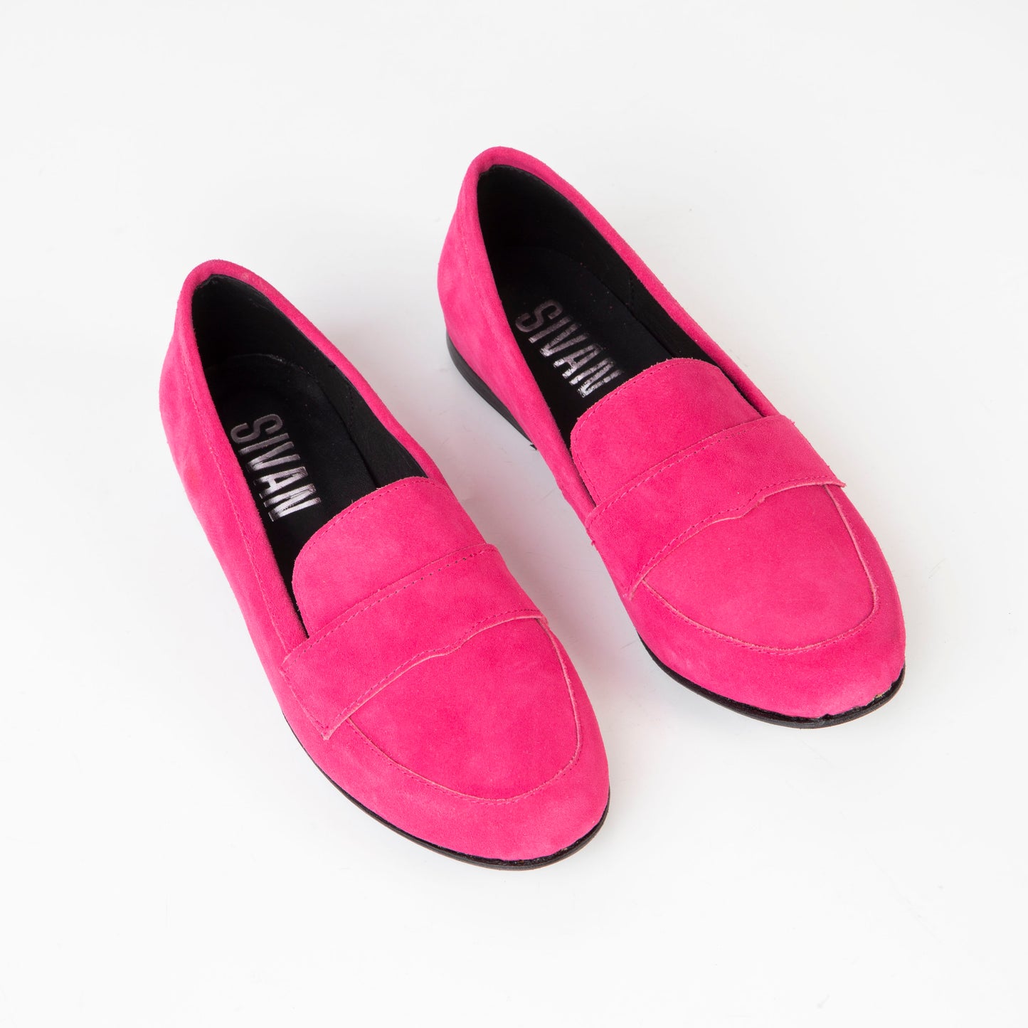 Monaco Pink Suede Leather