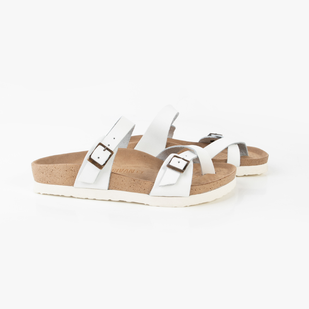 Leather Sandals for Women - Large Sizes 10–14 | Atenas by Sivan