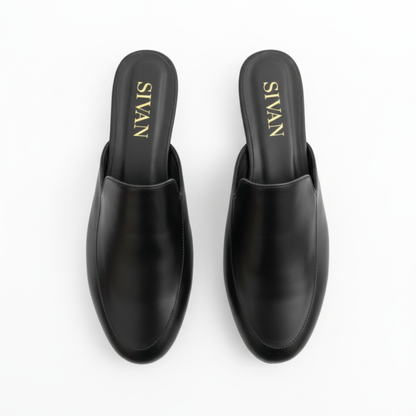 Black Leather Shoes for Women - Large Sizes 10.5–14 | Amara by Sivan
