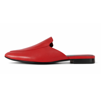 Cherry Leather Shoes for Women - Large Sizes 10.5–14 | Amara by Sivan